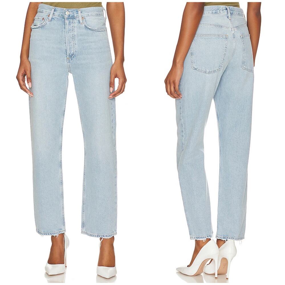 AGOLDE 90s Mid Rise Loose Fit Jean Reputation Wash